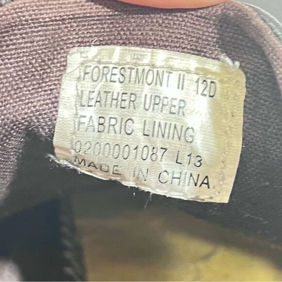 Polo brown leather sneakers size 12D insoles are missing -cotton shoelaces - Picture 4 of 6